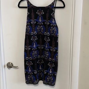 Beautiful Francesca’s Beaded Small Cocktail Dress